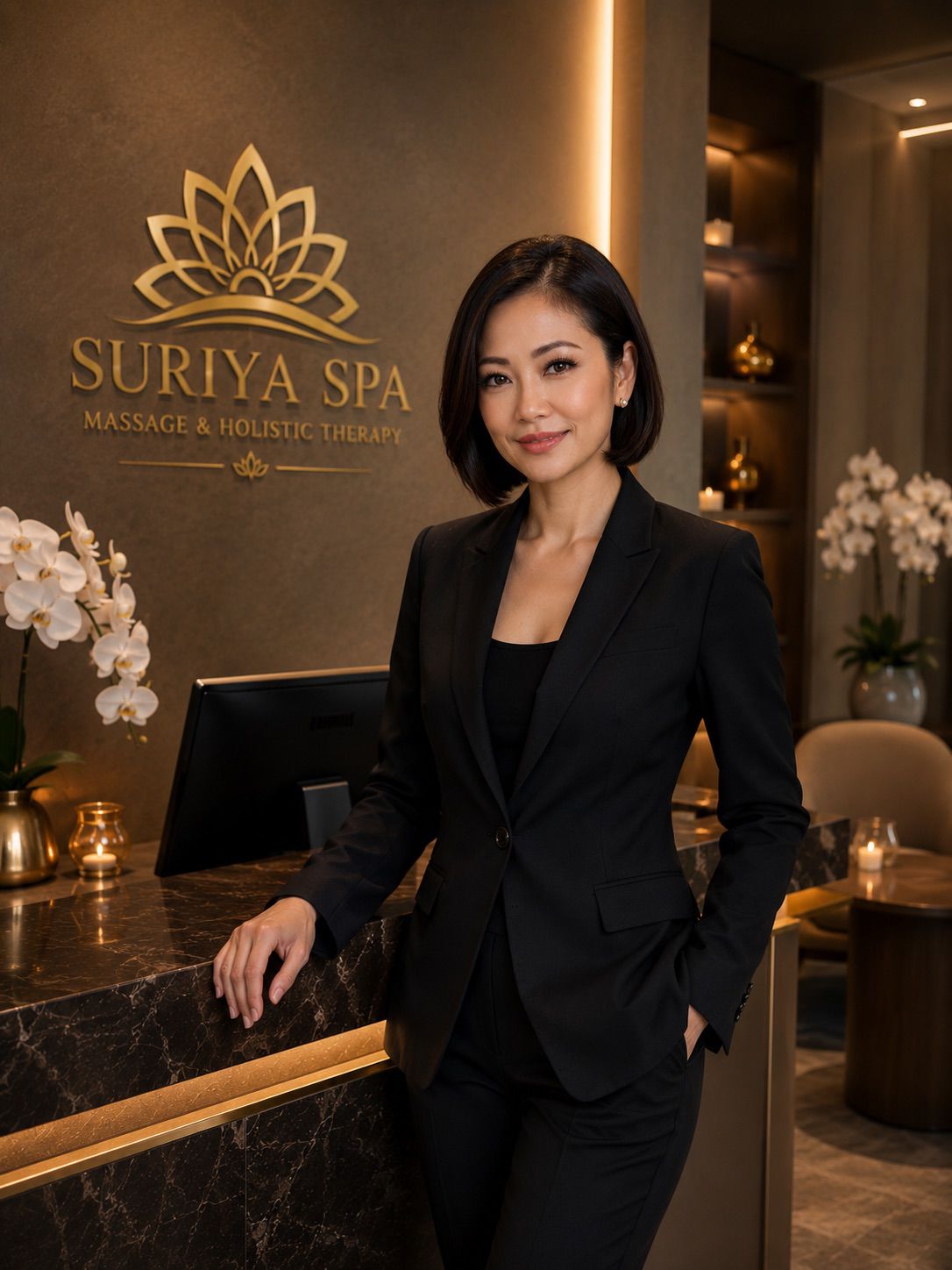 Empfang im Suriya Spa
